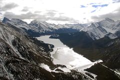 13 Mount Lougheed, Mount Sparrowhawk, Spray Lake, Old Goat Mountain From Helicopter Between Canmore And Mount Assiniboine In Winter.jpg